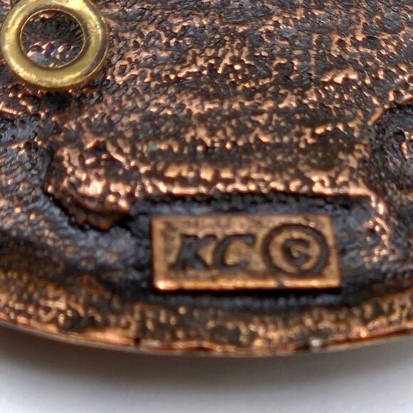 "5/$25" Vintage KC Noah's Ark Tri Rone Brooch Pin - Picture 4 of 6